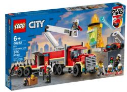 LEGO CITY - L'UNITÉ DE COMMANDEMENT DES POMPIERS #60282
